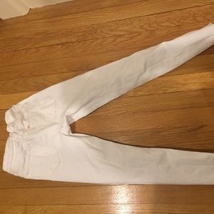 Skinny Fit High Jeans White
